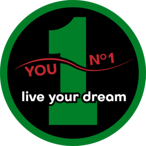 Logo zielony-czarny-czerwony-biały